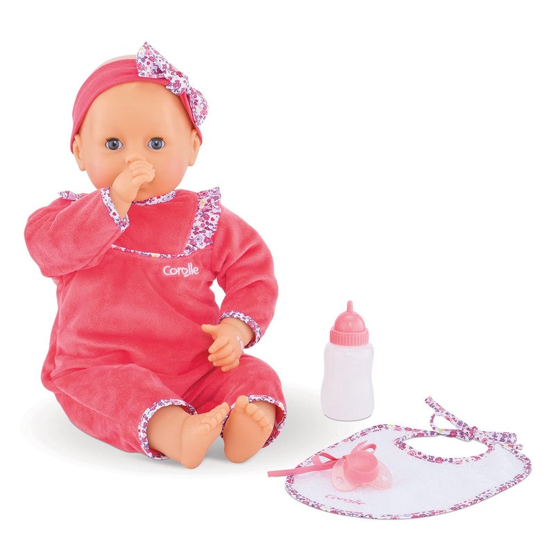 Corolle 9000150060 - Mon Grand Poupon Purple ChÃ©rie 42 cm French Doll with Charm and Vanilla Fragrance - Image 1